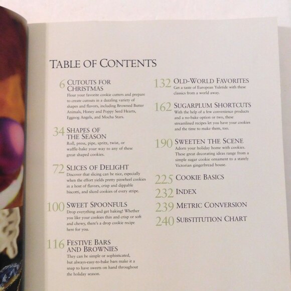 Better Homes and Gardens Christmas Cookies Cookbook 1st Edition 2003 PB Baking - Picture 4 of 10